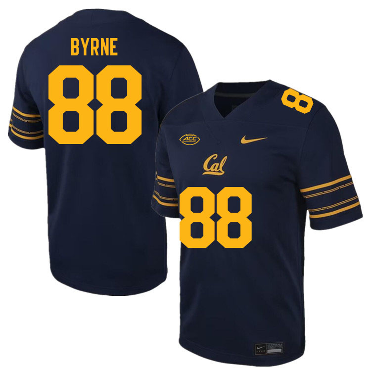 California Golden Bears #88 J.T. Byrne ACC Conference College Football Jerseys Stitched Sale-Navy